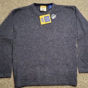 Carlyle & Kilmore Shetland Wool Sweater Size S New With Tags Machine Washable